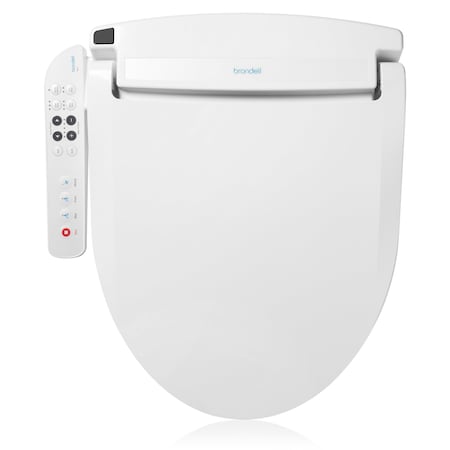 Brondell Swash Select BL67 Sidearm Bidet Seat, Elongated White BL67-EW